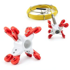 Sewer Camera Guide Wheels 120mm ABS Pulley by Topyond - 23mm Pipe-0