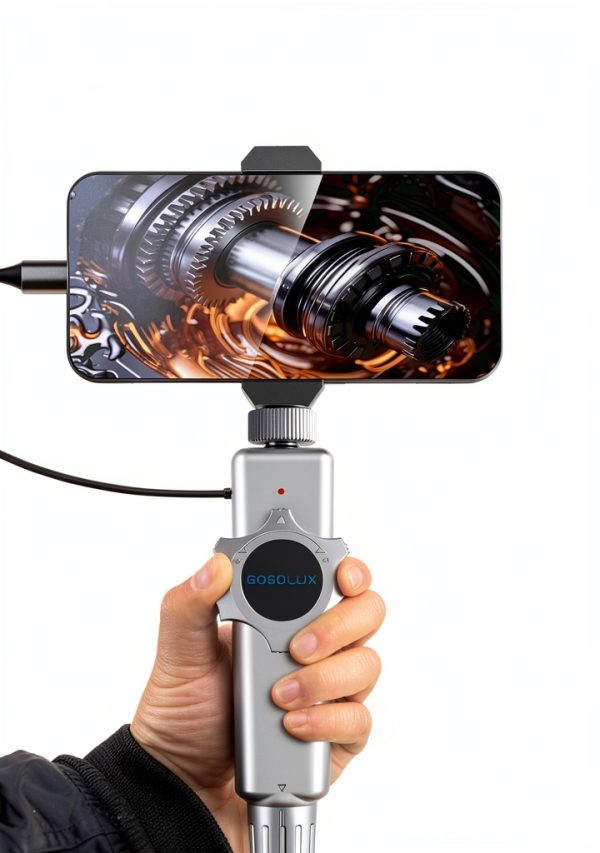 Endoscope Camera Gogolux 360 Rotation 1920P Articulating Borescope-1