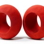 Red Ball Camera Cover for 7D1 Sewer Camera,2pcs Protective Cover for Anysun Pipe Cmaera-0