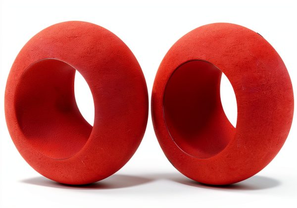 Red Ball Camera Cover for 7D1 Sewer Camera,2pcs Protective Cover for Anysun Pipe Cmaera-0