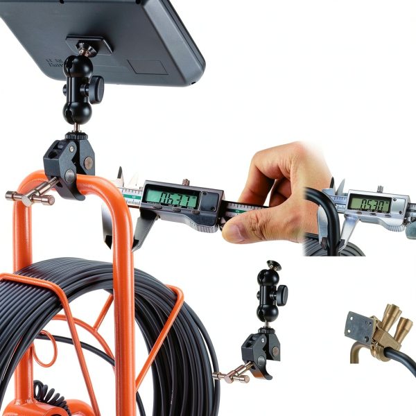 2026 New 7" Sewer Camera HD 1080P with 32GB DVR Twist Unlock System-4