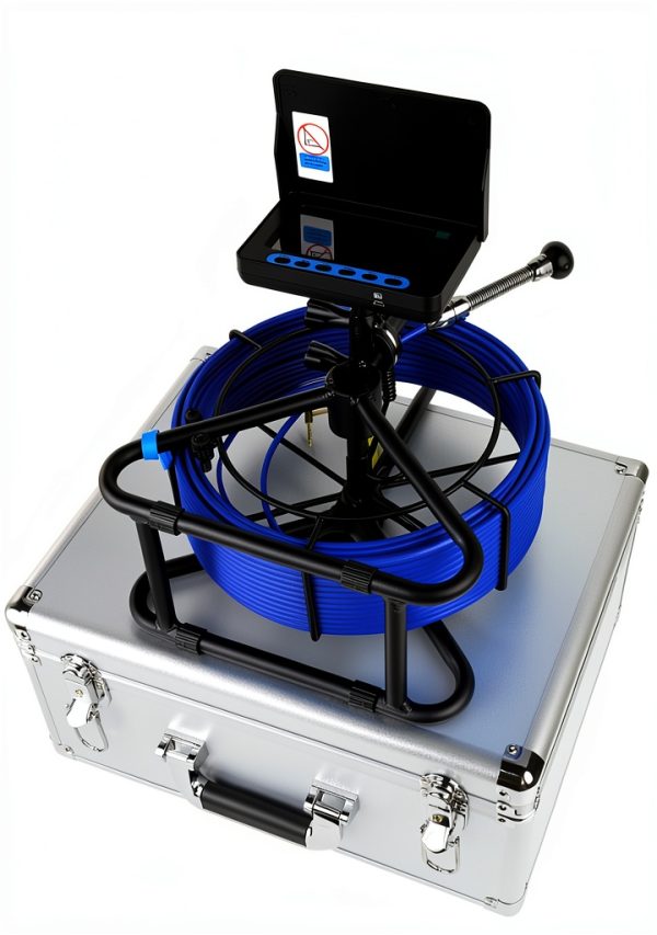 Sewer Camera Puteca 5 inch LCD Endoscope with 32GB SD 100ft IP68-2