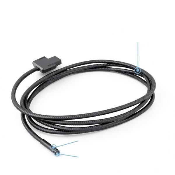 BOSCH GIC-CC11-8 Inspection Camera Cable - 11.5 Ft High-Res 1280x720, Slim 8.3mm Head, IP67 Durable Design with LED Light & Orientation Indicator for GIC4-23C & GIC5-27C-1