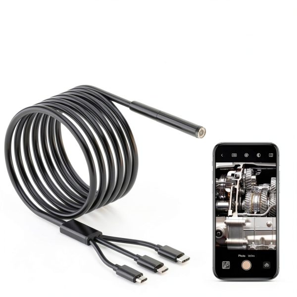 Endoscope Camera NEGAHU 1080P HD Snake 6 LEDs IP67 Waterproof-3