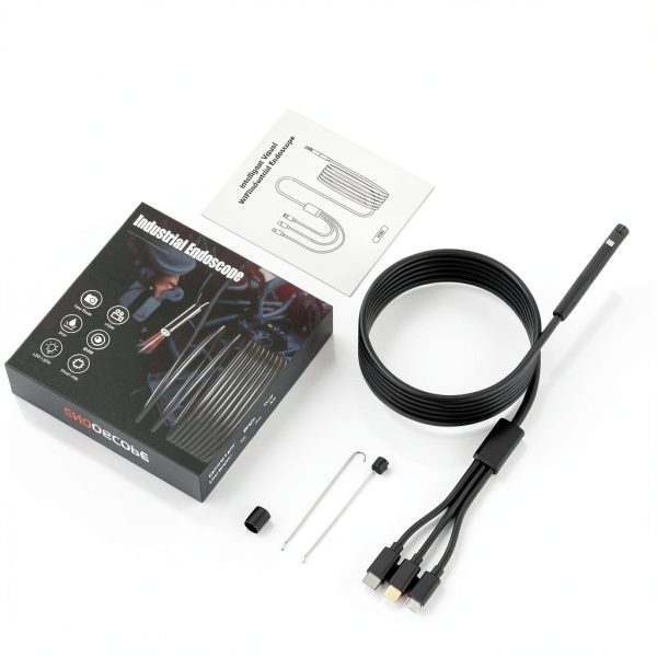Endoscope Camera NEGAHU 1080P HD Snake 6 LEDs IP67 Waterproof-5